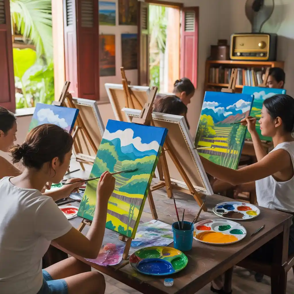 Painting class in philippines