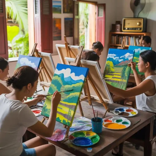 Painting class in philippines